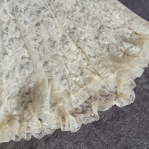 Vintage Women S/M "Private Luxuries" Lace Lingerie Babydoll 90s Madonna LIKE NEW - Picture 11 of 14